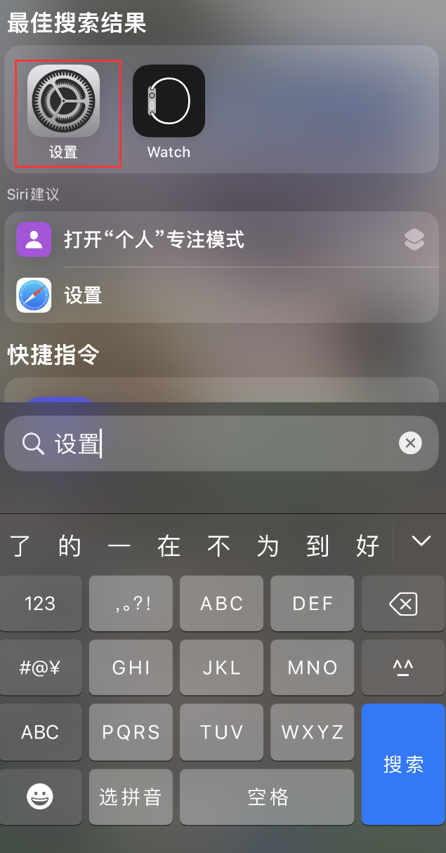 总口管理区苹果手机维修分享：iPhone 找不到“设置”或“App Store”怎么办？ 