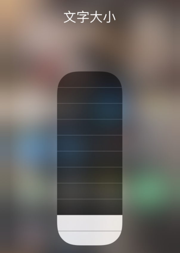 总口管理区苹果手机维修分享小技巧：在 iPhone 控制中心快速调节字体大小 